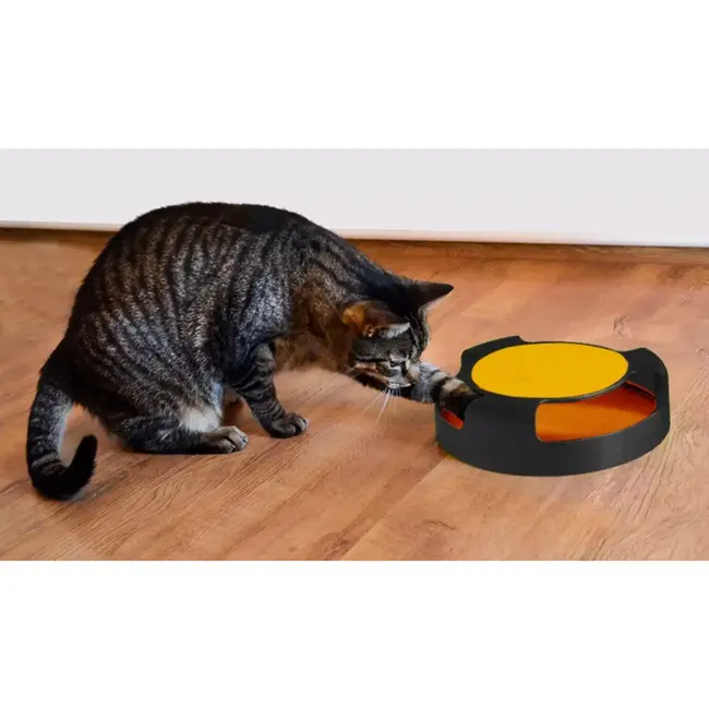 Purlov Kattenspeelcirkel met Muis - Perfect voor Elk Kattenras