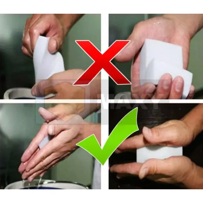 Ruhhy Wonderspons van Melamine: Krachtige Reiniging zonder Chemicaliën