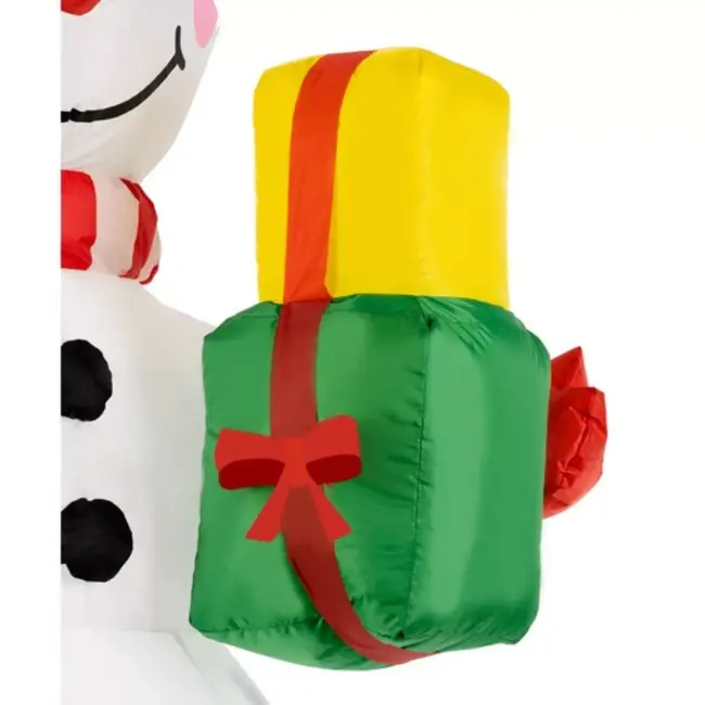 Ruhhy Opblaasbare Sneeuwman met LED - Sfeervolle Kerstversiering voor Binnen en Buiten