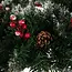 Ruhhy Besneeuwde Kerstkrans - 45 cm - Sfeervolle Deur- en Wanddecoratie