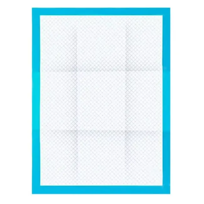 Purlov Hygiënische Onderleggers 60 x 40 cm + Poepzakjes - 100 Stuks - Absorberend en Lekbestendig