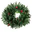 Ruhhy Grote Kerstkrans 60cm - Stijlvol en Duurzaam voor Deur en Interieur