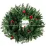 Ruhhy Grote Kerstkrans 60cm - Stijlvol en Duurzaam voor Deur en Interieur