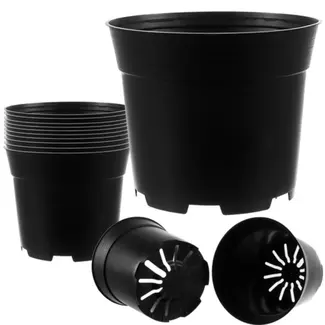 Gardlov Productiepotten - Set van 10 - Duurzaam Plastic voor Tuinieren - 2L