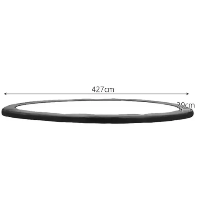 Malatec Veiligheidsrand voor Trampoline - 427cm - Universeel en Weerbestendig