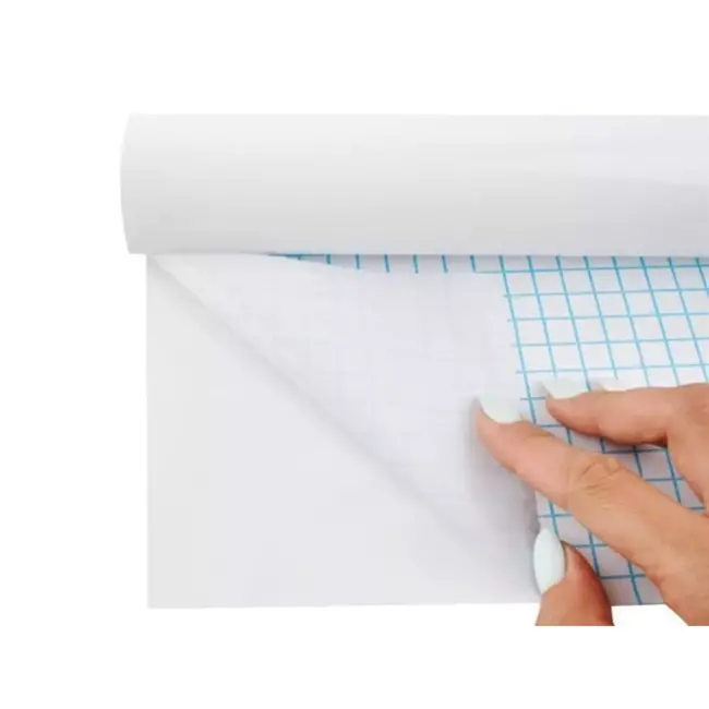 Ruhhy Zelfklevend Wit Bord 200x45 cm - Ideaal voor Kantoor en Thuis!