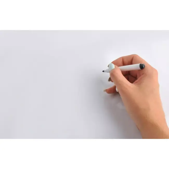 Ruhhy Zelfklevend Wit Bord 200x45 cm - Ideaal voor Kantoor en Thuis!