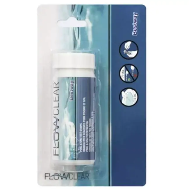 Bestway Teststrips 50 Stuks - Eenvoudige Waterkwaliteitstests voor Je Zwembad