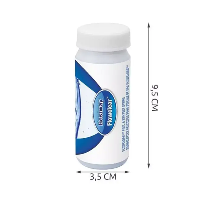 Bestway Teststrips 50 Stuks - Eenvoudige Waterkwaliteitstests voor Je Zwembad