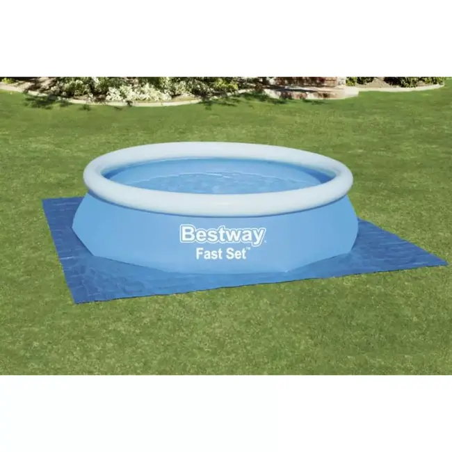Bestway Grondzeil 335 x 355 cm - Bescherm Je Zwembad met Duurzaam PVC