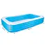 Bestway 3-Rings Familiebad 54009 - Het Ideale Opblaasbare Zwembad voor Eindeloos Zomerplezier