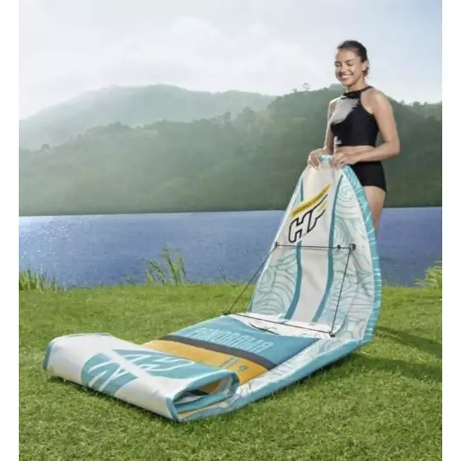 Bestway Hydro Force - Opblaasbaar SUP Board - Panorama Venster - Lichtgewicht - Duurzaam