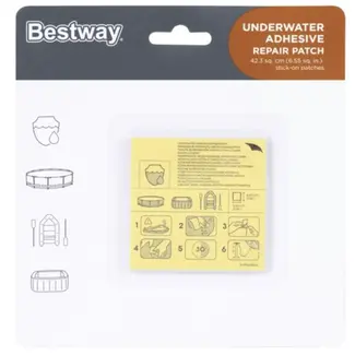 Bestway Onderwater Reparatieset - Onmiddellijke Reparaties voor Zwembaden Bestway Onderwater Reparatieset - Onmiddellijke Reparaties voor Zwembaden