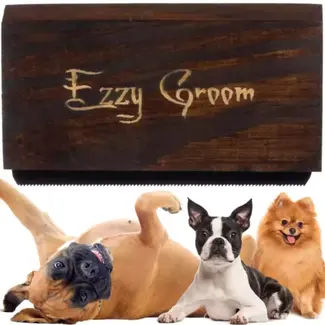 EzzyGroom Borstel voor Zachte en Harde Hondenharen - Perfecte Vachtverzorging
