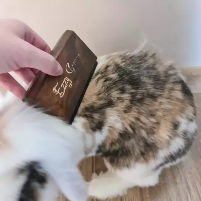 EzzyGroom Borstel voor Zachte en Harde Hondenharen - Perfecte Vachtverzorging