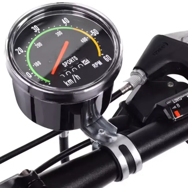 Trizand Retro Fiets Snelheidsmeter - Ideaal voor Elke Fiets