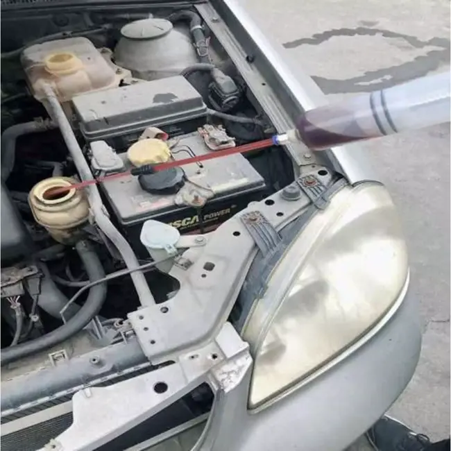 Xtrobb 200ml Olie-/Vloeistofafzuigspuit voor Effectieve Vloeistofextractie