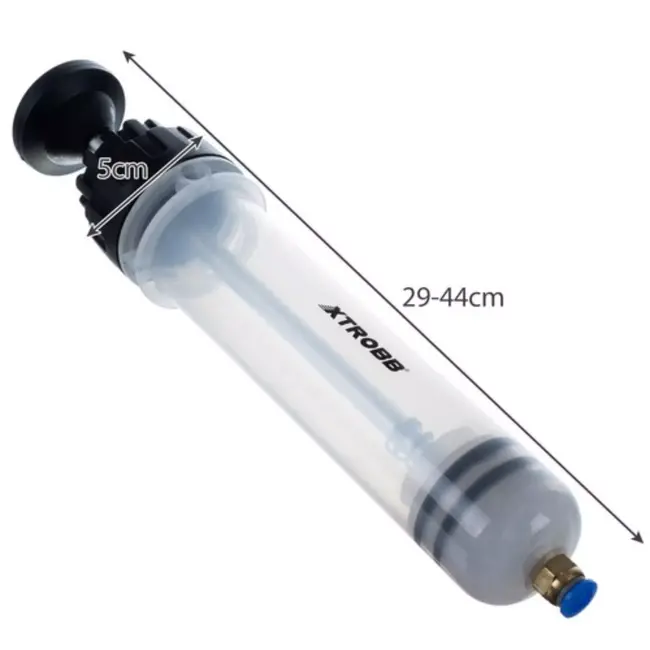 Xtrobb 200ml Olie-/Vloeistofafzuigspuit voor Effectieve Vloeistofextractie