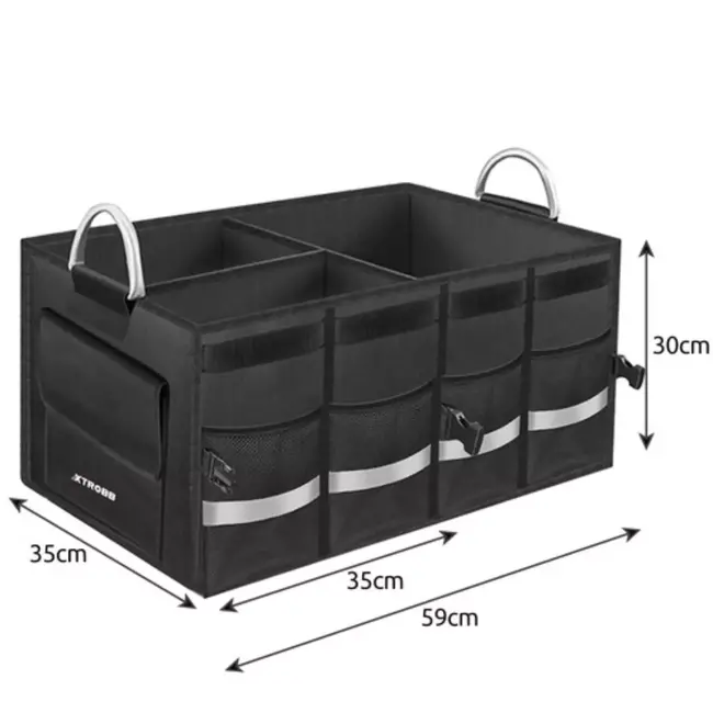 Xtrobb Kofferbak Organizer 59x30x35cm - Ruime en Stevige Opbergoplossing
