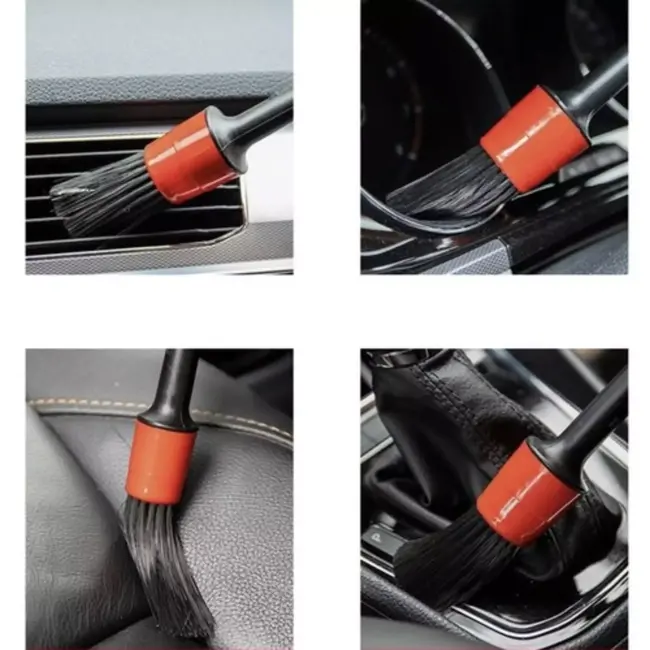 Xtrobb Detailing Borstels 5 Stuks met Doek - Perfecte Autoverzorging