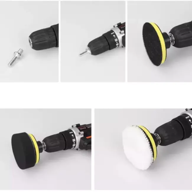 Xtrobb Breng Uw Auto Weer tot Glans met de Polijstset voor Boormachines