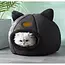 Purlov Plush Cat Bed - Luxe Huisje voor Jouw Kat