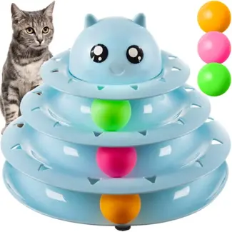 Purlov Interactieve Speeltoren: Een Avontuurlijk Spel voor Elke Kat Purlov Interactieve Speeltoren: Een Avontuurlijk Spel voor Elke Kat