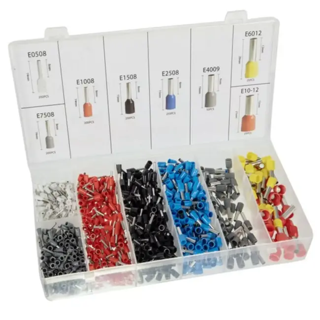 Bigstren Krimptang Set 0.25-10mm2 - Professionele Kabelverbindingen - 1200 Delig