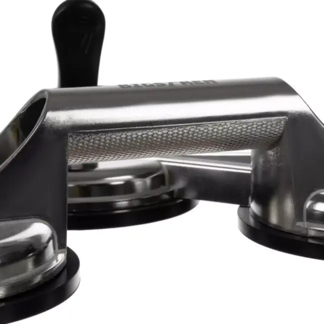 Bigstren Aluminium Vacuüm Zuignap - Veilig tillen tot 150kg met 3 Rubberen Pads