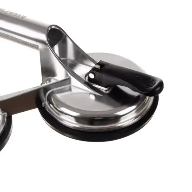 Bigstren Aluminium Vacuüm Zuignap - Veilig tillen tot 150kg met 3 Rubberen Pads