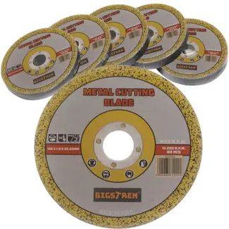 Bigstren Krachtige en Duurzame Bigstren Slijpschijven - 125mm x 1mm - Voor Alle Haakse Slijpers