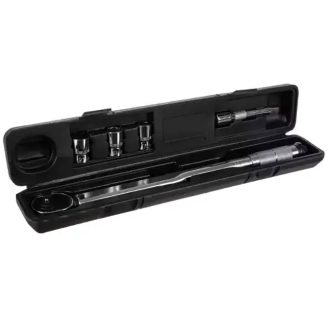 Bigstren Momentsleutel 1/2" met Doppen en Verlengstuk - Voor Elke Klus