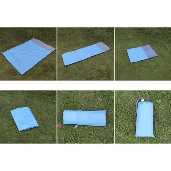 Trizand XXL Strand-/Picknickdeken 208x208cm - Ruim en Stabiel