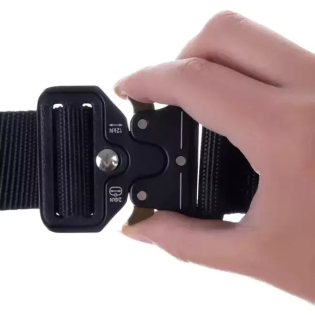 Trizand Tactical Belt: Robuuste en Verstelbare Militaire Riem voor Outdoor Liefhebbers