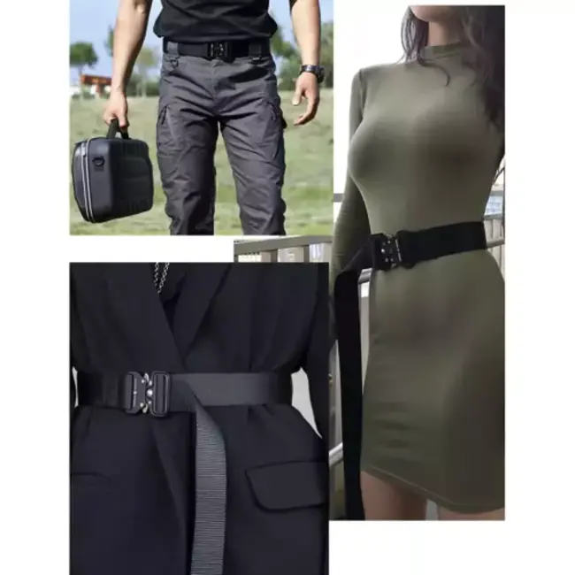 Trizand Tactical Belt: Robuuste en Verstelbare Militaire Riem voor Outdoor Liefhebbers