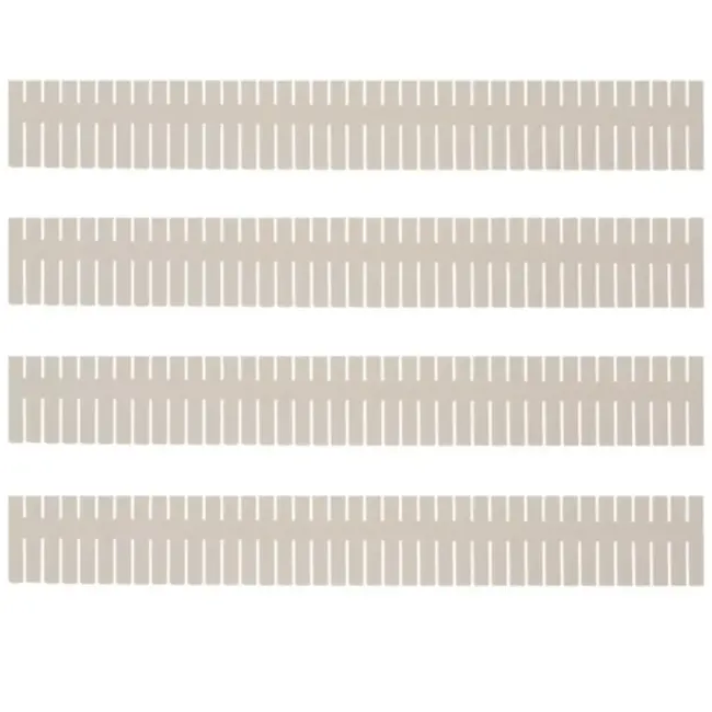 Ruhhy Lade-Organizer Separator Set - 4 Stuks - Maak Uw Lades Overzichtelijk en Georganiseerd