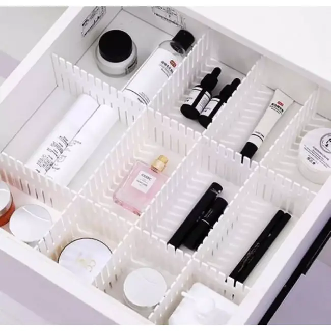 Ruhhy Lade-Organizer Separator Set - 4 Stuks - Maak Uw Lades Overzichtelijk en Georganiseerd