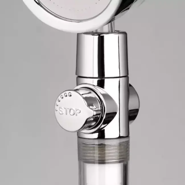 Ruhhy Douchekop met Turbine - Waterbesparing met Luxe Stralen