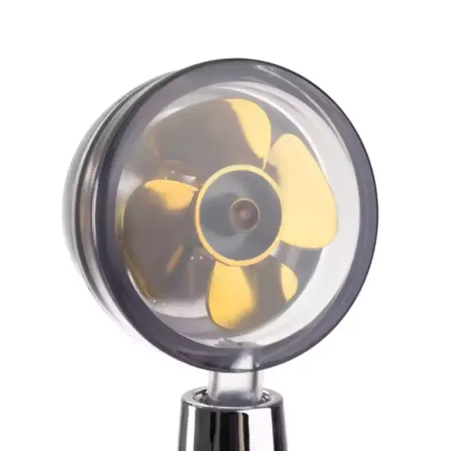 Ruhhy Douchekop met Turbine - Waterbesparing met Luxe Stralen