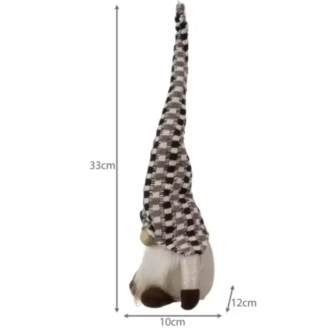 Ruhhy Kerst Kabouter met LED Licht - Een Schitterende Sfeermaker