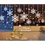 Ruhhy Raamstickers Sneeuwvlokken - Sfeervolle Kerstdecoratie voor Thuis