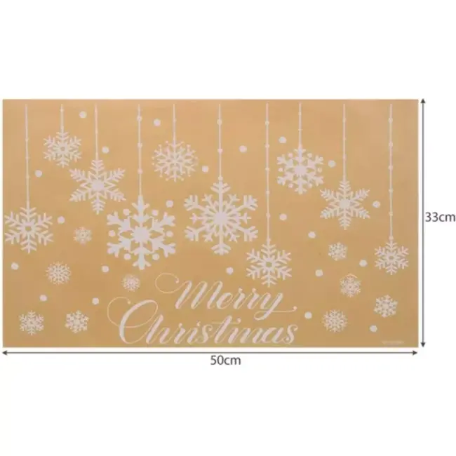 Ruhhy Raamstickers Sneeuwvlokken - Sfeervolle Kerstdecoratie voor Thuis