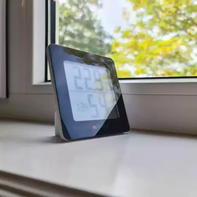 Ruhhy 5-in-1 Weerstation 19161 - LCD Display - Temperatuur/Hygrometer - Perfect voor Thuis en Reizen