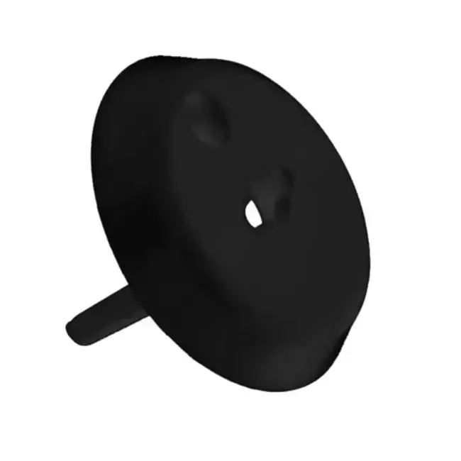 Ruhhy Stopcontactbeveiliging - 15 Stuks - Zwart - Kindveilig en Eenvoudig te Installeren