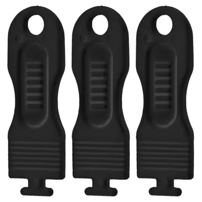 Ruhhy Stopcontactbeveiliging - 15 Stuks - Zwart - Kindveilig en Eenvoudig te Installeren