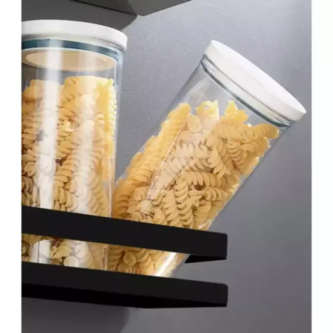 Ruhhy Universele Zwarte Wandplank - 50 cm - Roestvrij & Stevig