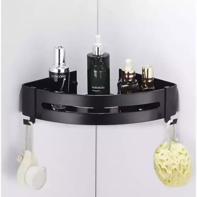 Ruhhy Hoek Doucherek - 20 x 29 x 4,5 cm - Elegant & Ruimtebesparend