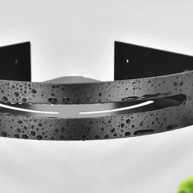 Ruhhy Hoek Doucherek - 20 x 29 x 4,5 cm - Elegant & Ruimtebesparend