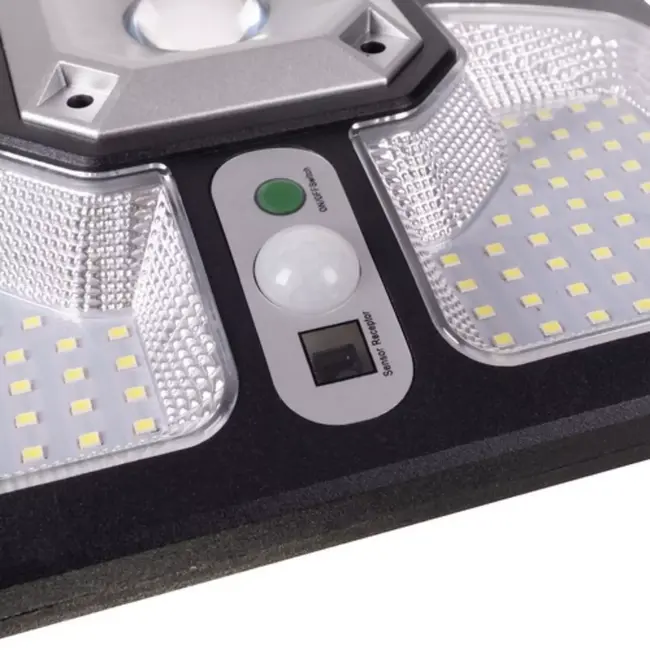 Izoxis Solarlamp 8 Watt - Duurzaam Buitenlicht met Afstandsbediening