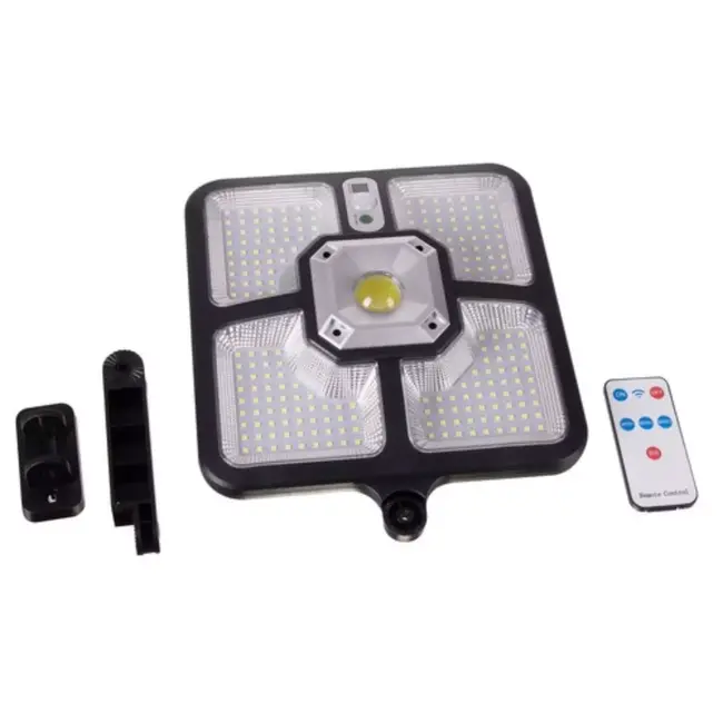 Izoxis Solarlamp 8 Watt - Duurzaam Buitenlicht met Afstandsbediening